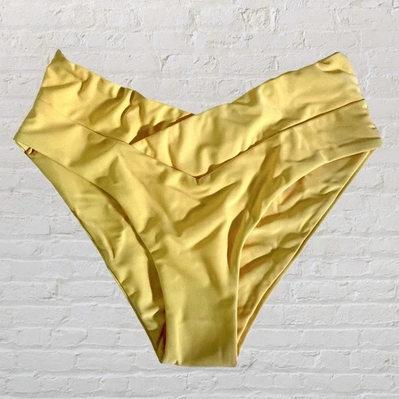 Zaful Women's 2 Piece Striped Top Bikini Set High Low Bottom Size S Beachy NWT - Picture 6 of 13